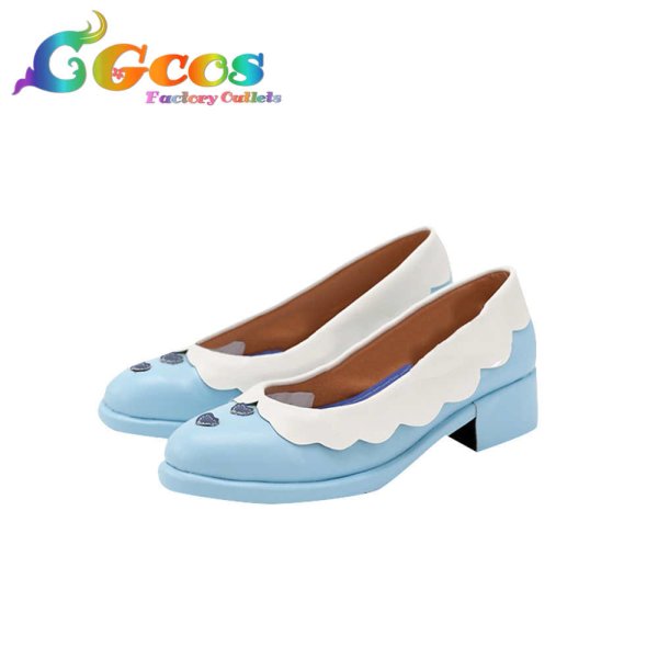 画像2: ネコぱら　コスプレ靴　バニラ　メイド服　コスプレブーツ　コスプレ衣装 (2)