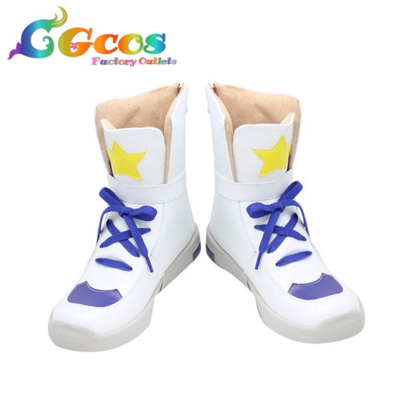 画像17: ラブライブ！スーパースター!!　Liella!　コスプレ靴　始まりは君の空MV　結ヶ丘女子高等学校　澁谷かのん　唐可可　嵐千砂都　平安名すみれ　葉月恋　コスプレブーツ　コスプレ衣装 (17)