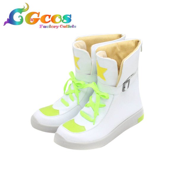 画像10: ラブライブ！スーパースター!!　Liella!　コスプレ靴　始まりは君の空MV　結ヶ丘女子高等学校　澁谷かのん　唐可可　嵐千砂都　平安名すみれ　葉月恋　コスプレブーツ　コスプレ衣装 (10)