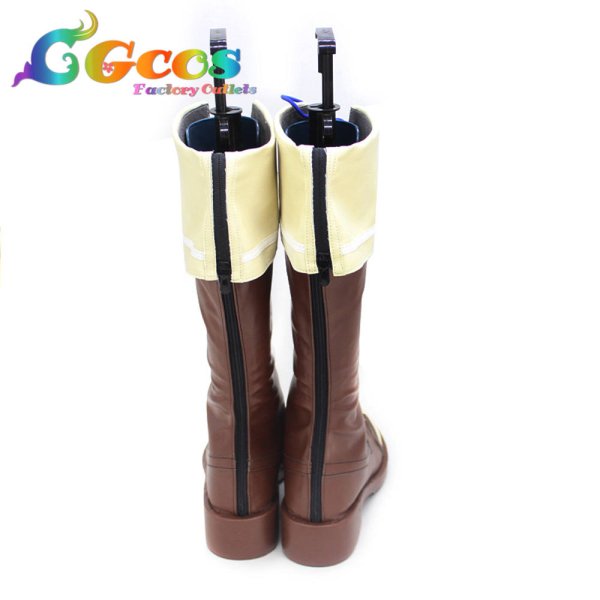 画像4: ウマ娘プリティーダービー コスプレ靴 マチカネタンホイザ コスプレブーツ コスプレ衣装 (4)