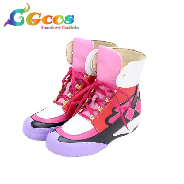 画像2: ウマ娘プリティーダービー コスプレ靴 スマートファルコン コスプレブーツ コスプレ衣装 (2)