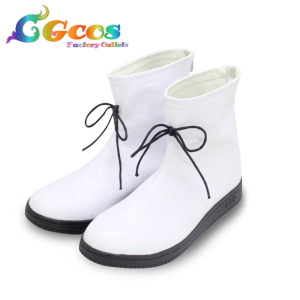 画像2: けものフレンズ　コスプレ靴　サーバル　コスプレブーツ　コスプレ衣装 (2)