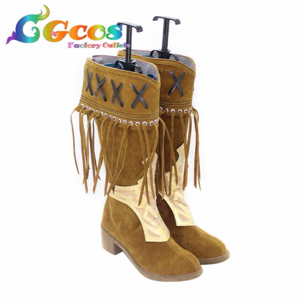 画像2: ウマ娘プリティーダービー コスプレ靴 タイキシャトル コスプレブーツ コスプレ衣装 (2)