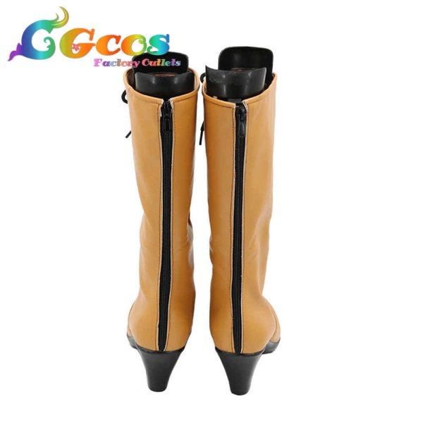 画像4: 崩壊3rd　コスプレ靴　霧の都の異邦人　フカ　コスプレブーツ　コスプレ衣装 (4)