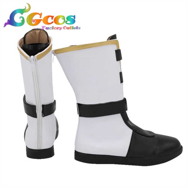 画像3: アラド戦記〜スラップアップパーティー〜　コスプレ靴　リュンメイ・ランカ　コスプレブーツ　コスプレ衣装 (3)