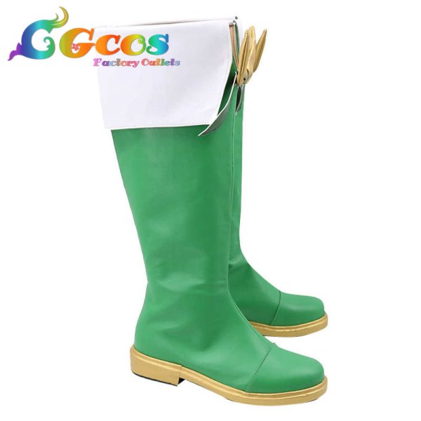 画像3: プリンセスコネクト!Re:Dive　プリコネ　プリコネR　Princess Connect!　コスプレ靴　アオイ　コスプレブーツ　コスプレ衣装 (3)