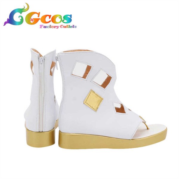 画像3: グランブルーファンタジー　コスプレ靴　水着アンチラ　コスプレブーツ　コスプレ衣装 (3)