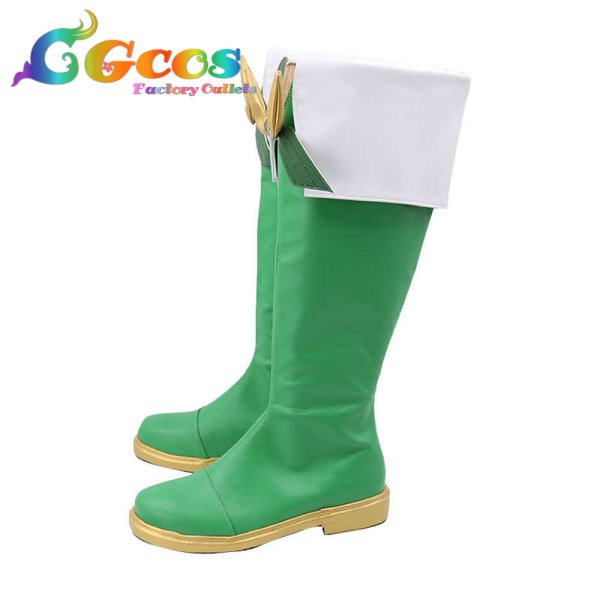 画像2: プリンセスコネクト!Re:Dive　プリコネ　プリコネR　Princess Connect!　コスプレ靴　アオイ　コスプレブーツ　コスプレ衣装 (2)