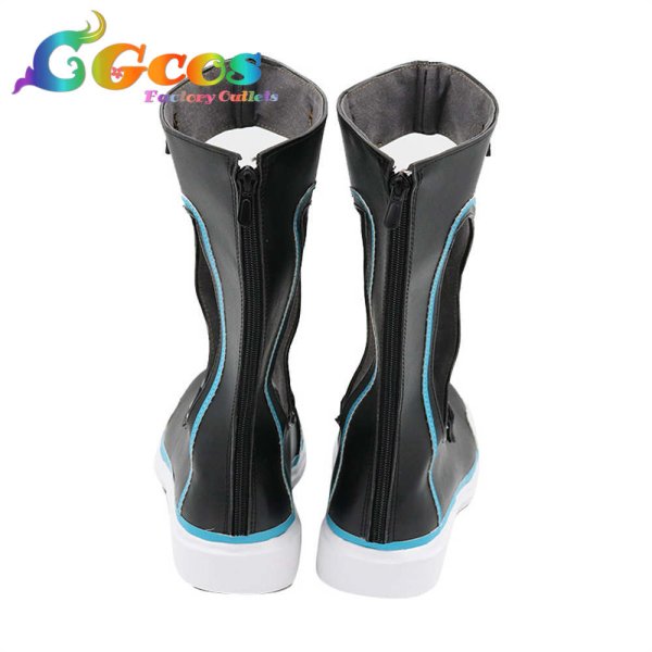 画像4: アークナイツ　コスプレ靴　スズラン　Suzuran　コスプレブーツ　コスプレ衣装 (4)