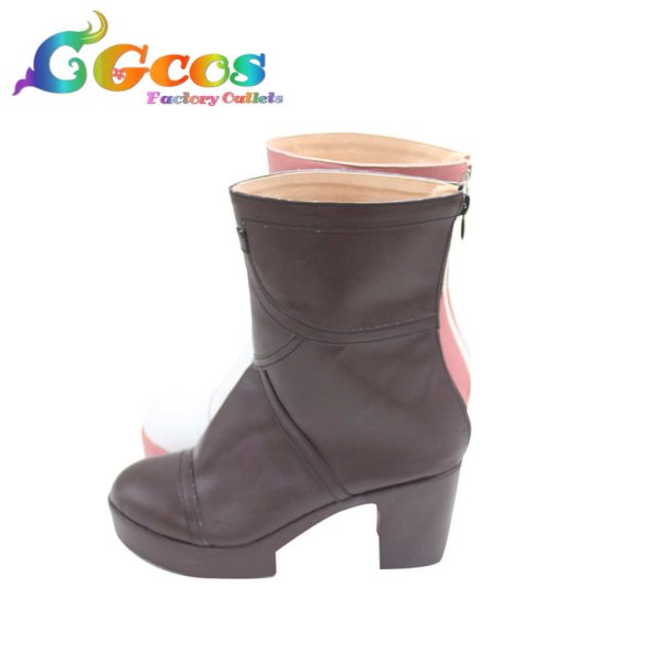 画像3: ウマ娘プリティーダービー コスプレ靴 グラスワンダー コスプレブーツ コスプレ衣装 (3)