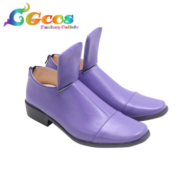 画像3: ジョジョの奇妙な冒険　コスプレ靴　Parte5 黄金の風　ディアボロ　コスプレブーツ　コスプレ衣装 (3)