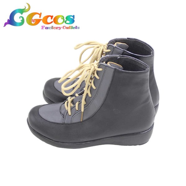 画像3: バーチャルYouTuber VTuber コスプレ靴 三枝明那 コスプレブーツ コスプレ衣装 (3)