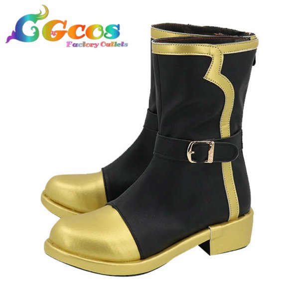 画像2: バーチャルYouTuber VTuber コスプレ靴 天音かなた コスプレブーツ コスプレ衣装 (2)