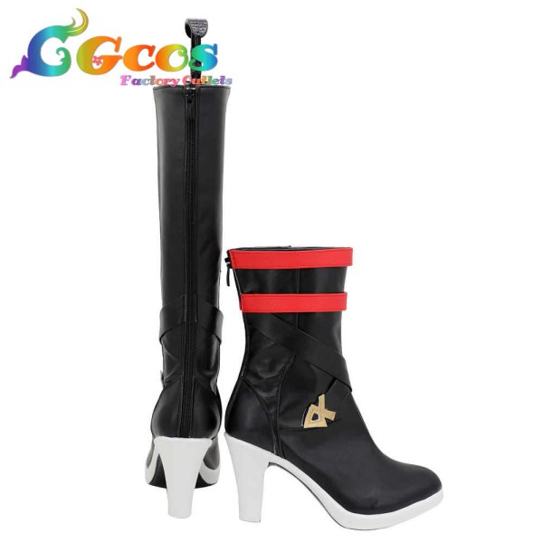 画像3: 崩壊3rd　コスプレ靴　符華　Fu Hua　コスプレブーツ　コスプレ衣装 (3)