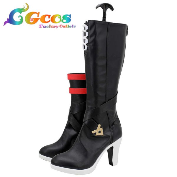 画像2: 崩壊3rd　コスプレ靴　符華　Fu Hua　コスプレブーツ　コスプレ衣装 (2)