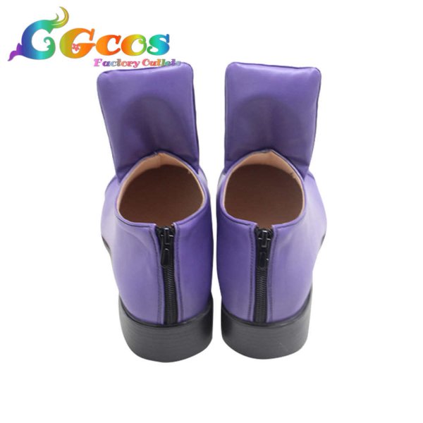 画像4: ジョジョの奇妙な冒険　コスプレ靴　Parte5 黄金の風　ディアボロ　コスプレブーツ　コスプレ衣装 (4)