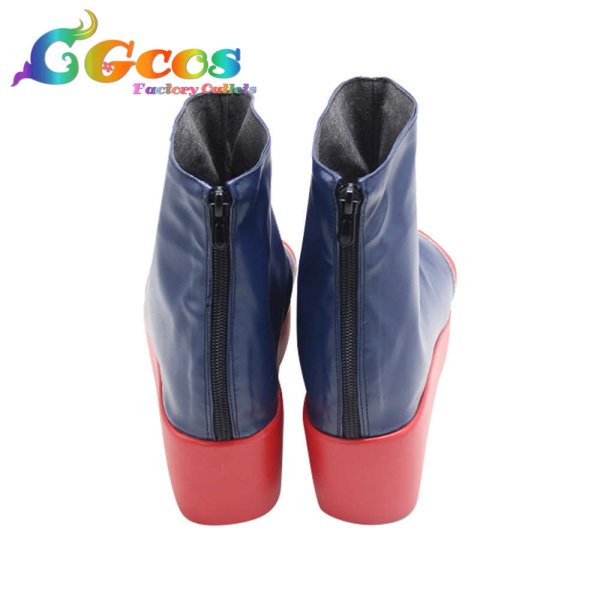 画像4: バーチャルYouTuber　VTuber　コスプレ靴　百鬼あやめ　コスプレブーツ　コスプレ衣装 (4)