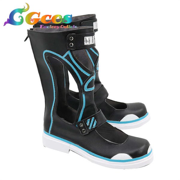 画像3: アークナイツ　コスプレ靴　スズラン　Suzuran　コスプレブーツ　コスプレ衣装 (3)