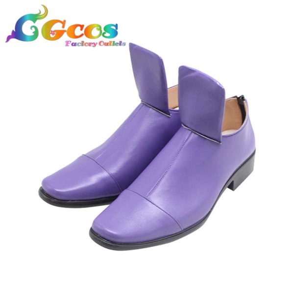 画像2: ジョジョの奇妙な冒険　コスプレ靴　Parte5 黄金の風　ディアボロ　コスプレブーツ　コスプレ衣装 (2)