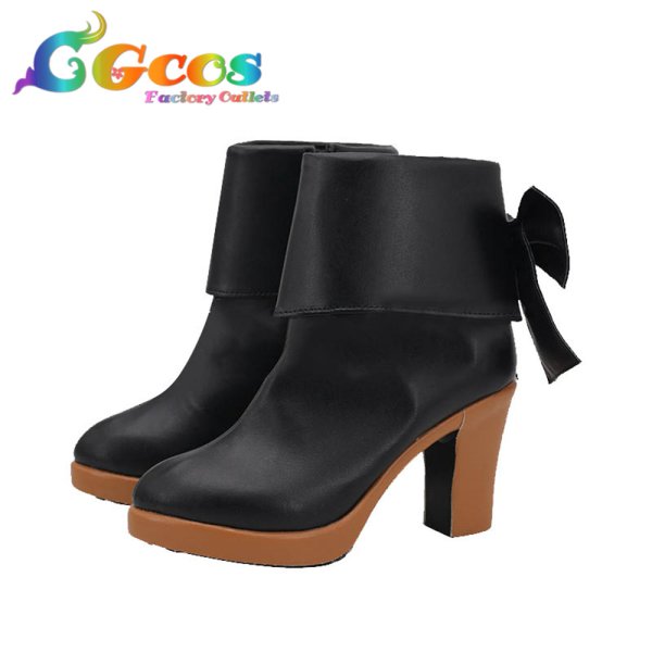 画像2: Fate/EXTRA CCC　コスプレ靴　キャスター　私服ver.　玉藻の前　コスプレブーツ　コスプレ衣装 (2)