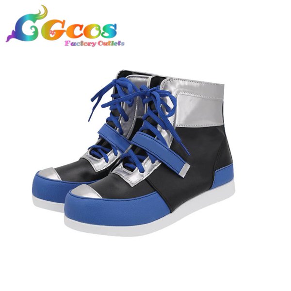 画像2: あんさんぶるスターズ！！Basic　コスプレ靴　Trickstar　氷鷹北斗　コスプレブーツ　コスプレ衣装 (2)