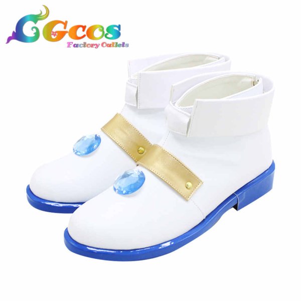 画像3: 魔法少女リリカルなのは　コスプレ靴　高町なのは　コスプレブーツ　コスプレ衣装 (3)