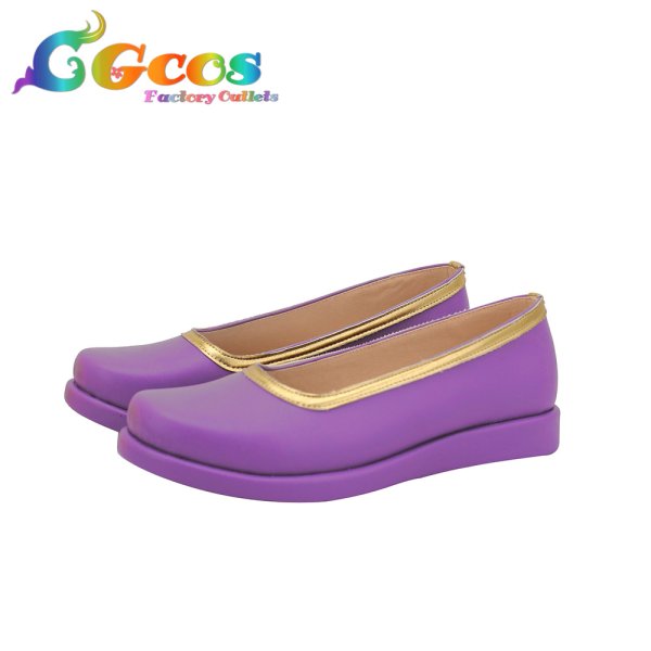 画像2: ヒーリングっど??プリキュア　コスプレ靴　風鈴アスミ　キュアアース　コスプレブーツ　コスプレ衣装 (2)