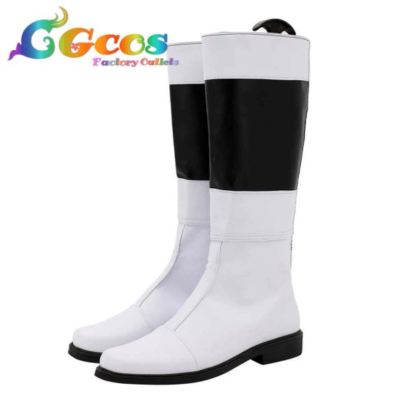 画像2: スーパー戦隊　コスプレ靴　忍者戦隊カクレンジャー　鶴姫　コスプレブーツ　コスプレ衣装 (2)