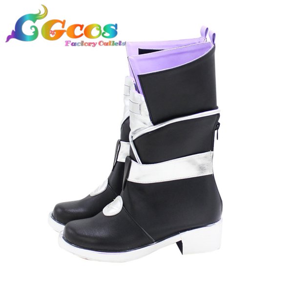 画像3: 刀剣乱舞　コスプレ靴　源清麿　コスプレブーツ　コスプレ衣装 (3)