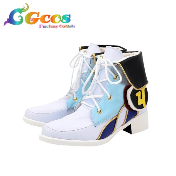 画像2: VOCALOID　コスプレ靴　?羽摩柯　Zhiyu Moke　コスプレブーツ　コスプレ衣装 (2)