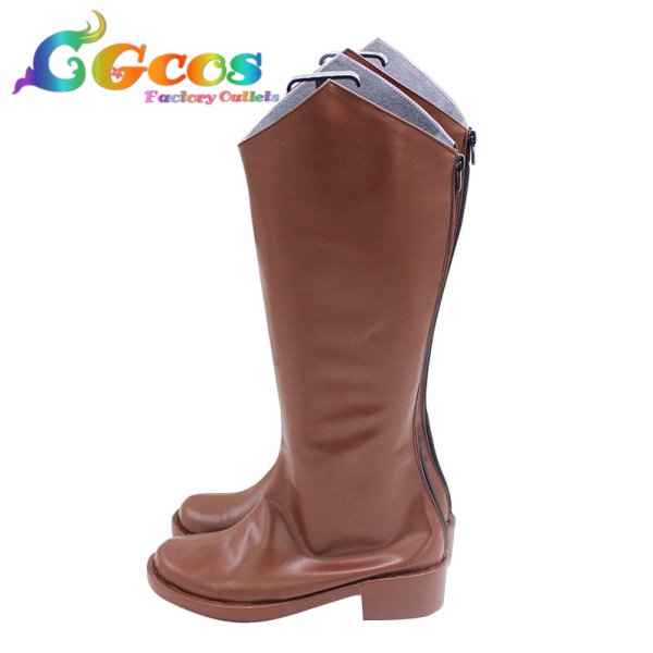 画像4: 機動戦士ガンダム コスプレ靴 セイラ・マス コスプレブーツ コスプレ衣装 (4)