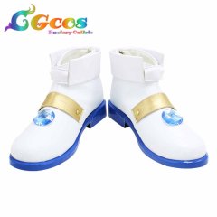 魔法少女リリカルなのは　コスプレ靴　高町なのは　コスプレブーツ　コスプレ衣装