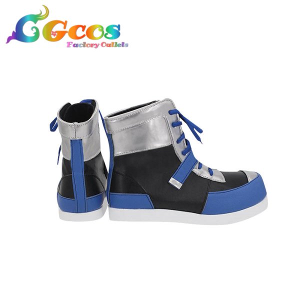 画像3: あんさんぶるスターズ！！Basic　コスプレ靴　Trickstar　氷鷹北斗　コスプレブーツ　コスプレ衣装 (3)