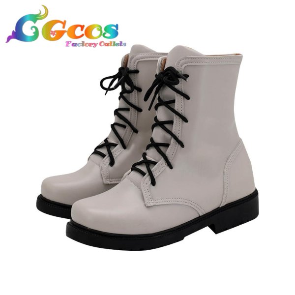 画像2: ドールズフロントライン　少女前線　コスプレ靴　HK416　コスプレブーツ　コスプレ衣装 (2)