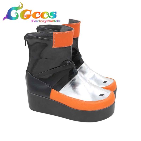 画像3: アークナイツ コスプレ靴 アオスタ Aosta コスプレブーツ コスプレ衣装 (3)