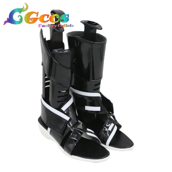 画像2: アークナイツ　コスプレ靴　ガビル　Gavial　水着ガヴィル　コスプレブーツ　コスプレ衣装 (2)