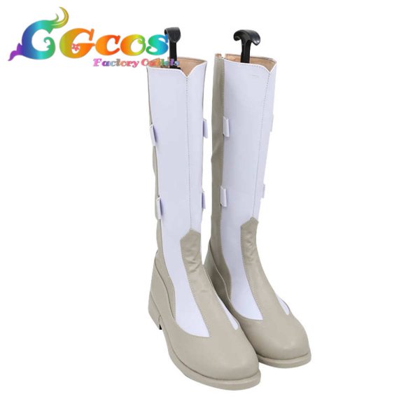 画像2: 暁のヨナ　コスプレ靴　ジェハ　コスプレブーツ　コスプレ衣装 (2)