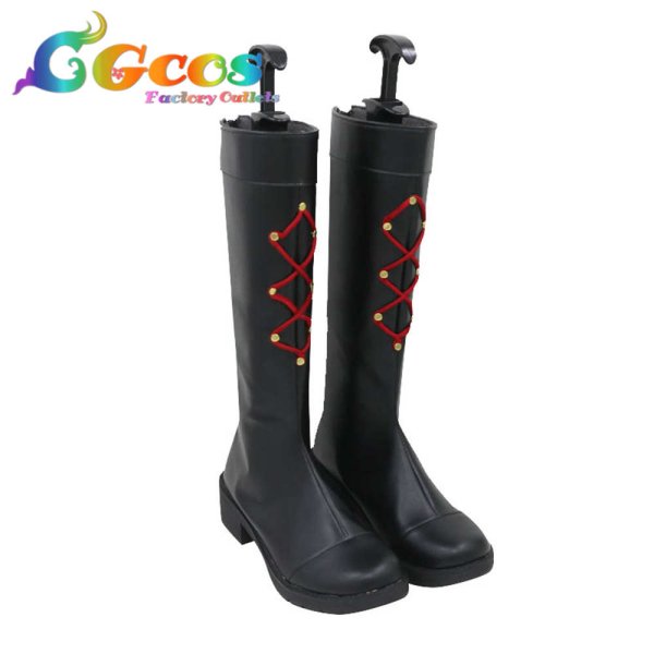 画像2: あんさんぶるスターズ!　コスプレ靴　ユニット衣装　蓮巳敬人　コスプレブーツ　コスプレ衣装 (2)