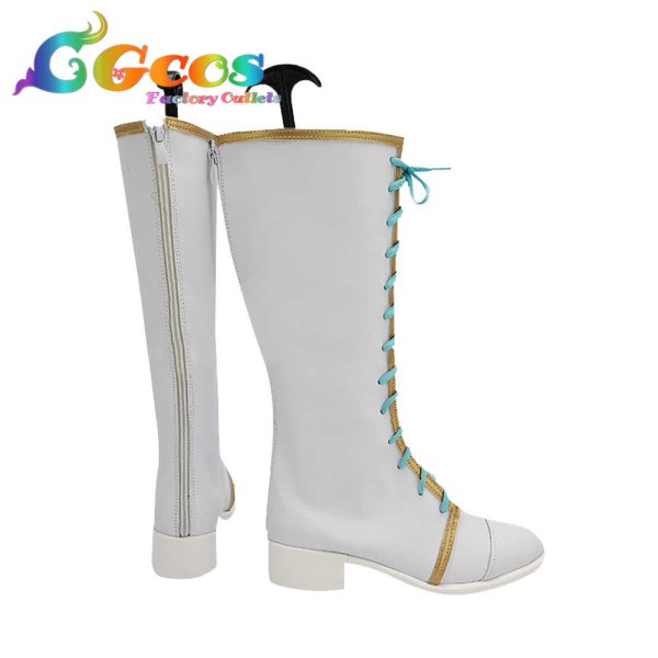 画像3: BanG Dream!　バンドリ　コスプレ靴　Pastel*Palettes　コラボレーション　氷川日菜　コスプレブーツ　コスプレ衣装 (3)