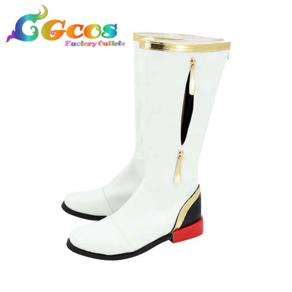 画像2: ラブライブ! サンシャイン!!　コスプレ靴　津島善子　お正月編2018　覚醒後　コスプレブーツ　コスプレ衣装 (2)