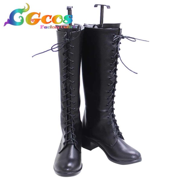 画像2: 魔法使いの約束　コスプレ靴　東の国　ファウスト　Faust　コスプレブーツ　コスプレ衣装 (2)