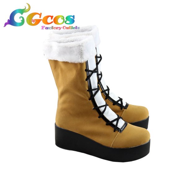 画像2: ドールズフロントライン　コスプレ靴　スチェッキン　コスプレブーツ　コスプレ衣装 (2)