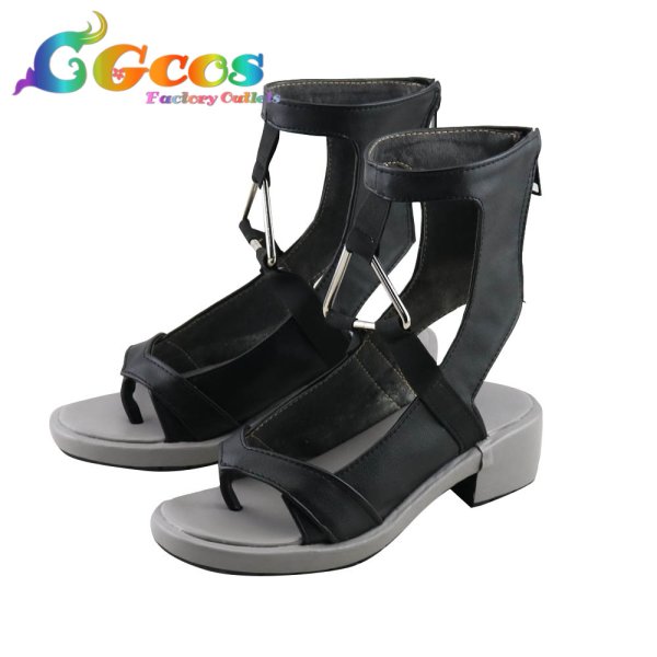 画像2: アークナイツ　コスプレ靴　ワイフー　コスプレブーツ　コスプレ衣装 (2)