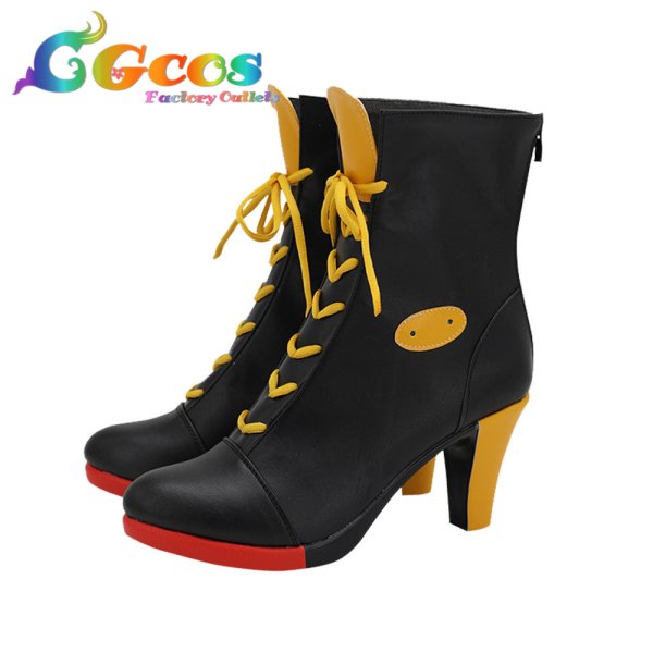 画像2: ドールズフロントライン　コスプレ靴　M16A1　隻眼の兎騎士　コスプレブーツ　コスプレ衣装 (2)