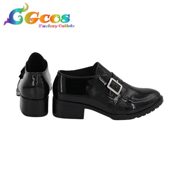 画像3: 刀剣乱舞　コスプレ靴　日光一文字　コスプレブーツ　コスプレ衣装 (3)