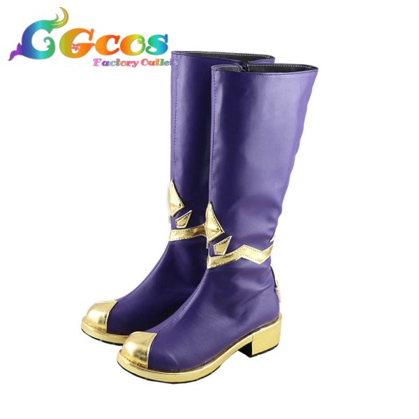 画像2: Sky 星を紡ぐ子どもたち　コスプレ靴　ご先祖さま先生　コスプレブーツ　コスプレ衣装 (2)