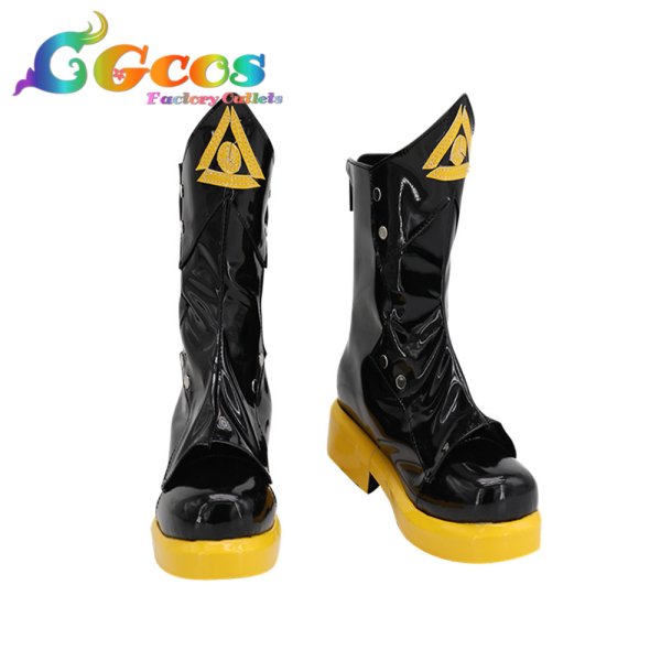画像1: アークナイツ　コスプレ靴　ビーズワクス　Beeswax　コスプレブーツ　コスプレ衣装 (1)