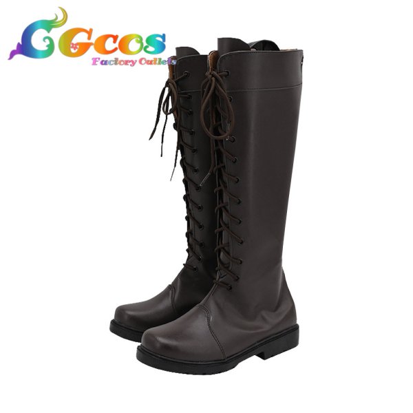 画像2: 刀剣乱舞　コスプレ靴　燭台切光忠　極　コスプレブーツ　コスプレ衣装 (2)