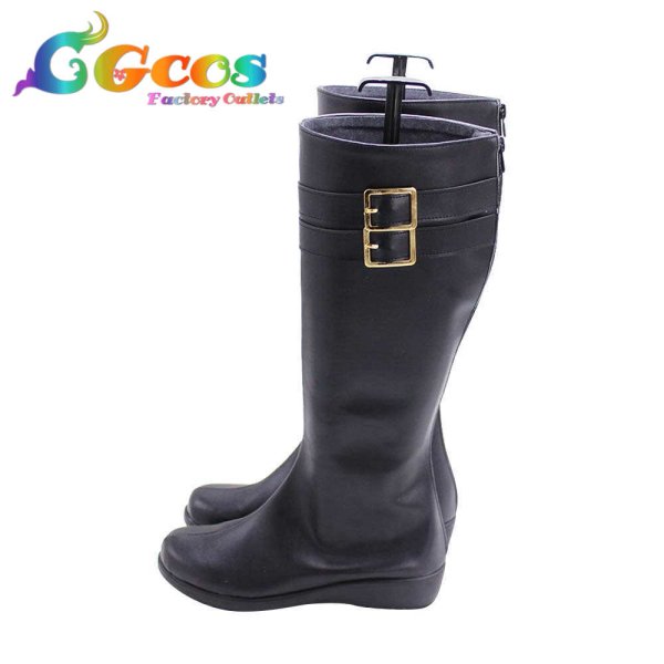 画像4: 刀剣乱舞　コスプレ靴　にっかり青江　コスプレブーツ　コスプレ衣装 (4)