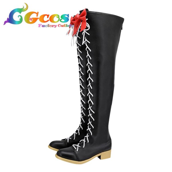 画像2: プリパラ　コスプレ靴　北条そふぃ　コスプレブーツ　コスプレ衣装 (2)